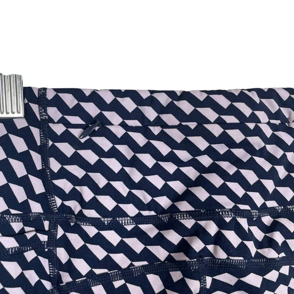 Sweaty Betty Power ⅞ Geometric Leggings in Navy/Lavender Size S - Picture 9 of 13